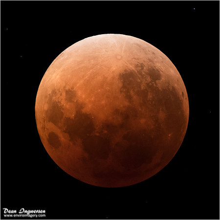 Lunar eclipse, January 2018