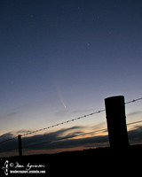 McNaught Comet and fence